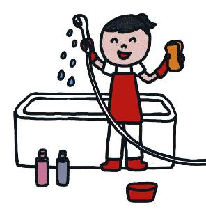 水まわりガラスコーティングの効果