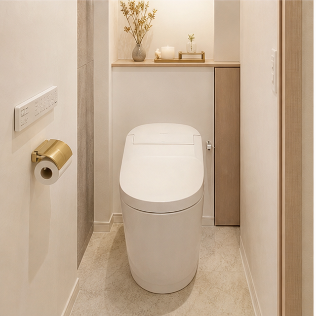実際のトイレ施工写真